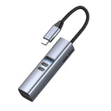 Mobile Origin 7-in-1 USB-C Hub - USB-A / USB-C / HDMI / TF & SD Card - Grey