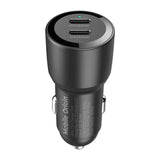 Car Charger Mobile Origin 60W with 2x USB-C - Black