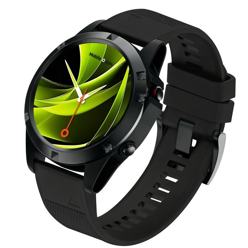 Universal Garmin 22mm QuickFit Mobile Origin Easy Strap Silicone Strap - Black
