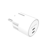 Fast Charger 30W Mobile Origin 2 x USB-C - White