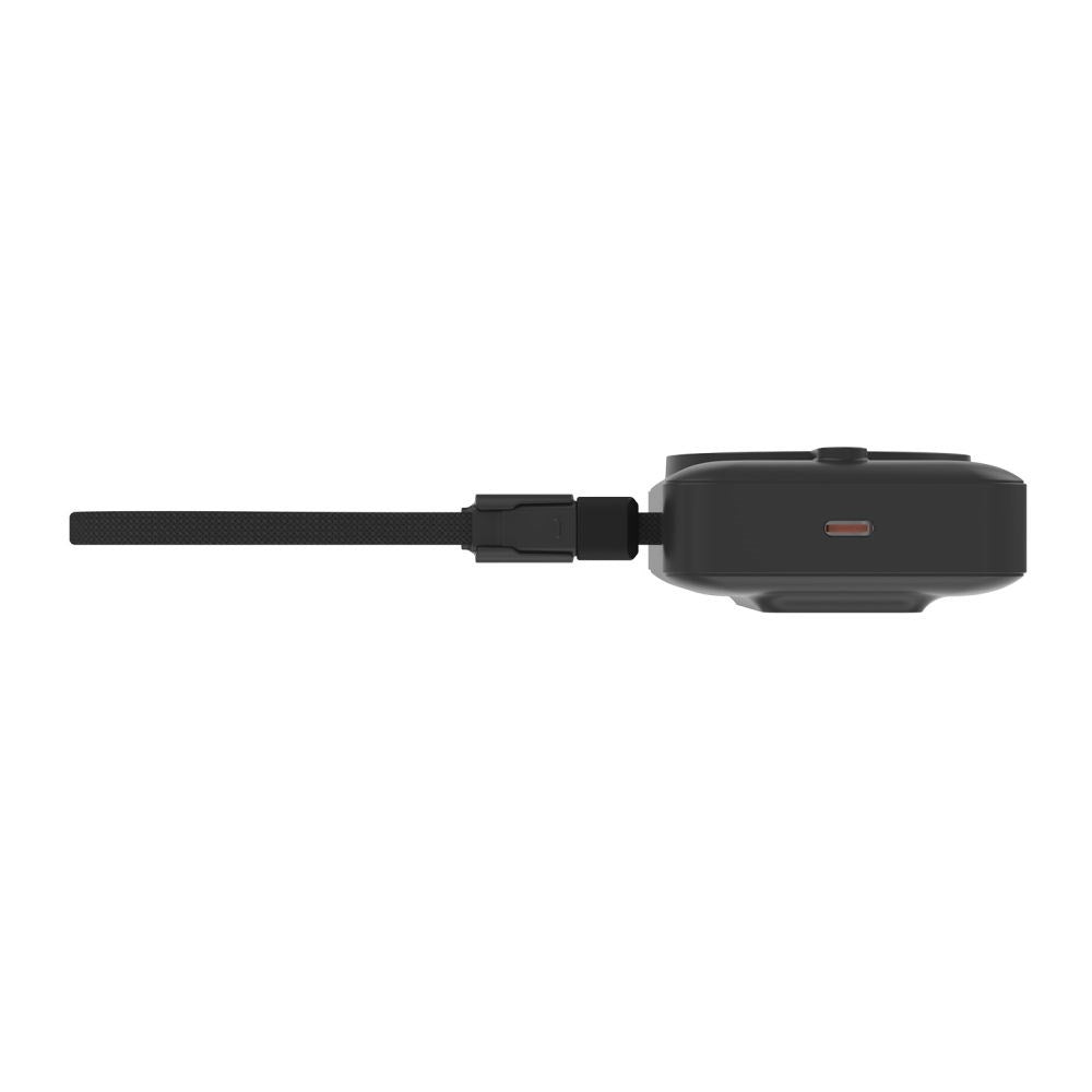 Mobile Origin 10,000mAh Powerbank with Wireless Charging / Built-in USB-C Cable - MagSafe / Qi2 Compatible - Black