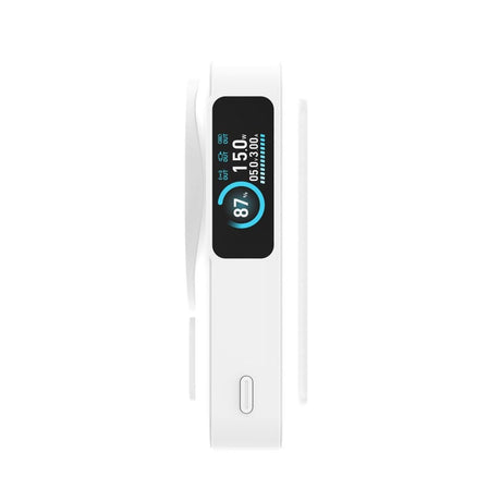 Mobile Origin 10,000mAh Powerbank with Wireless Charging / Built-in USB-C Cable - MagSafe / Qi2 Compatible - White
