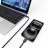 Mobile Origin UltraSlim 60W USB-C to USB-C Cable - 1m - Black