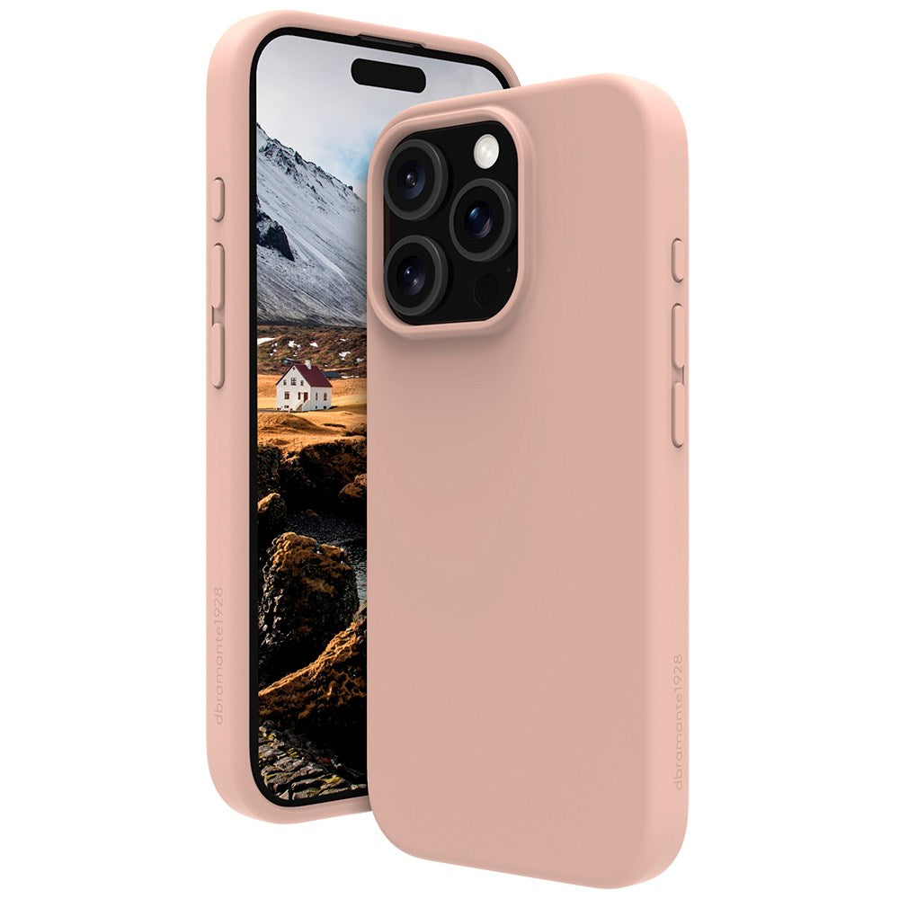 dbramante1928 iPhone 16 Pro Max Monaco Case - MagSafe Compatible - Pink Sand