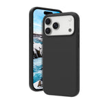 iPhone 18 Pro Max / 17 Pro Max dbramante1928 Monaco Silicone Case - MagSafe Compatible - Black