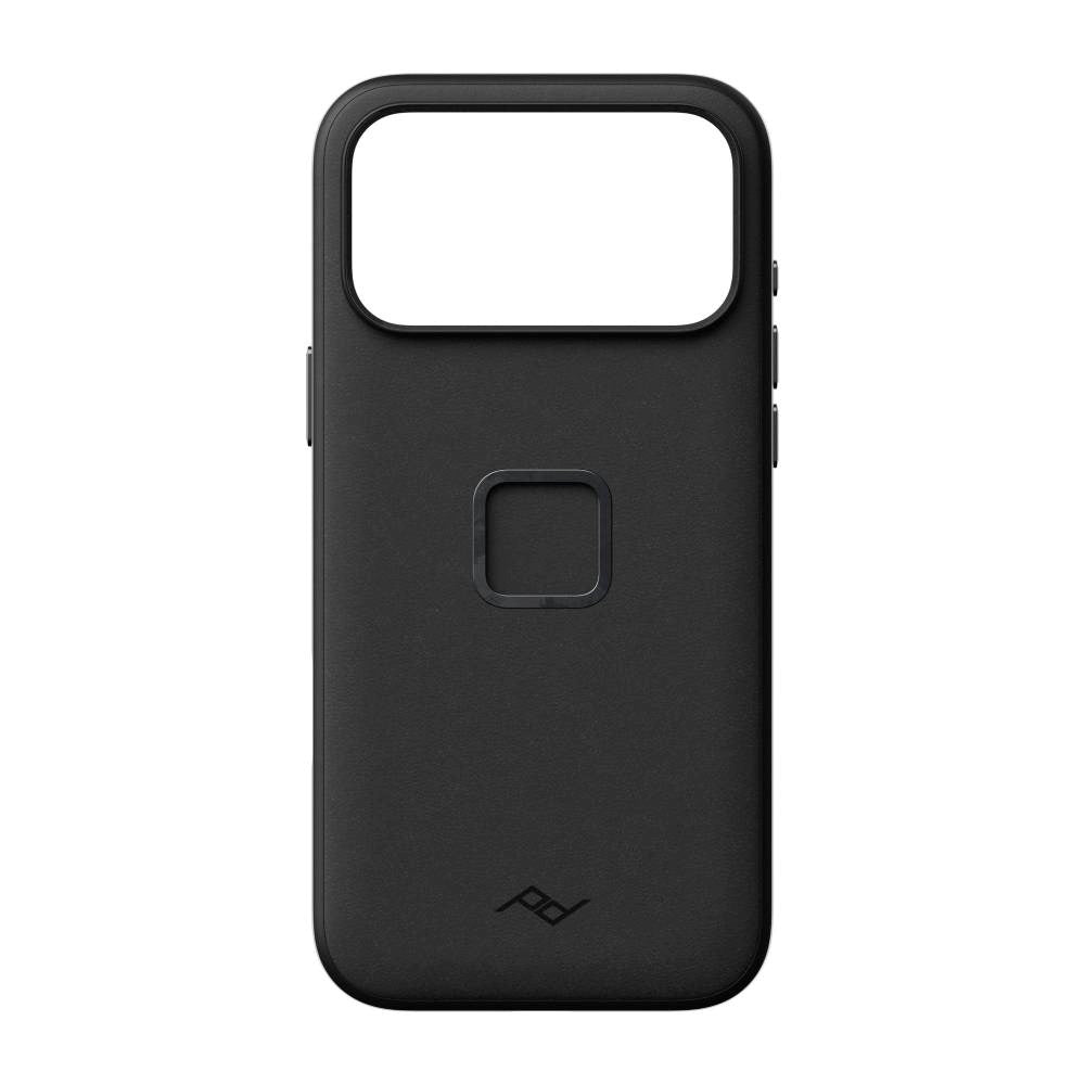 iPhone 18 Pro Max Peak Design Everyday Case - MagSafe Compatible - Black Leather