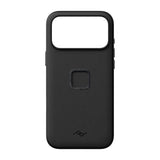 iPhone 18 Pro Max Peak Design Everyday Case - MagSafe Compatible - Black Leather