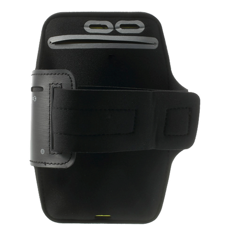 Running Wristband Case with Reflective edge Black (Max. Phone: 163 x 85 x 9 mm)