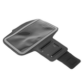 Running Wristband Case with Reflective edge Black (Max. Phone: 163 x 85 x 9 mm)