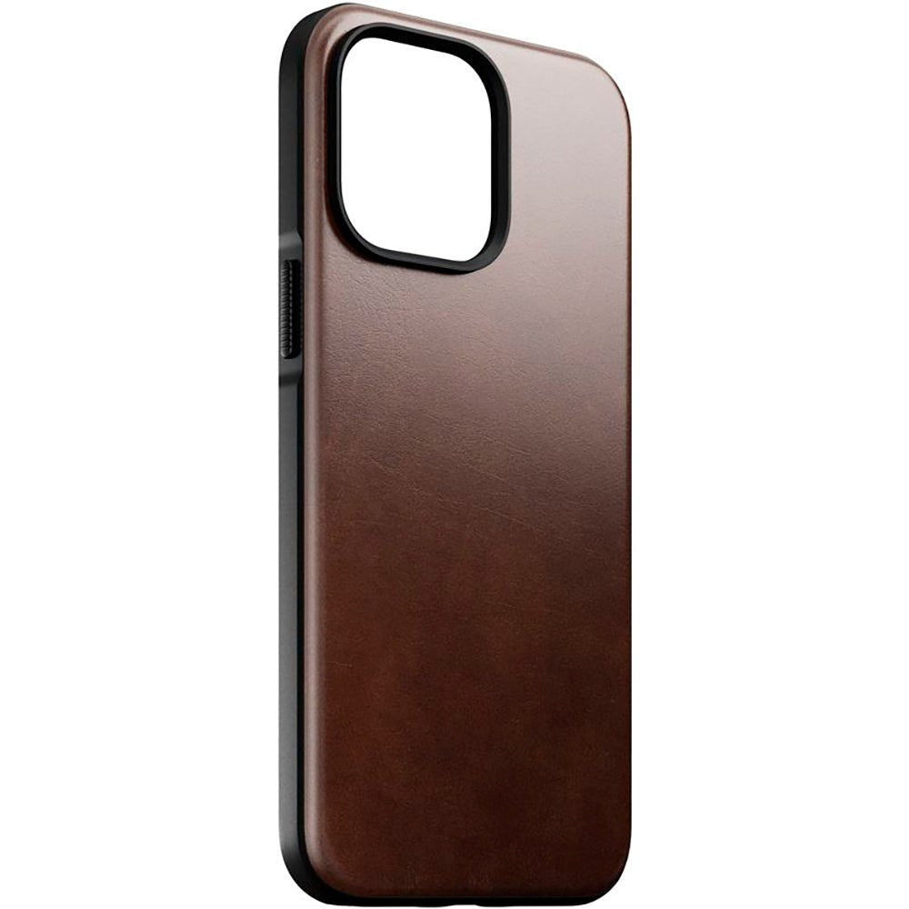 iPhone 14 Pro Max Modern Nomad Horween Leather Case - MagSafe Compatible - Brown