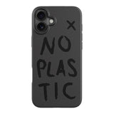 agood company iPhone 16 Plus PLNTPRTCT Case - Black / No Plastic