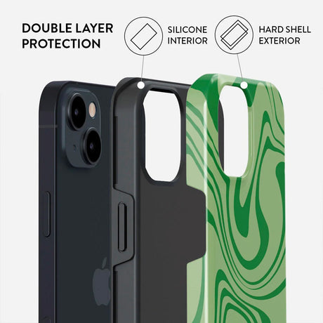 iPhone 13 Burga Tough Fashion Case - MagSafe Compatible - Funky Sensation