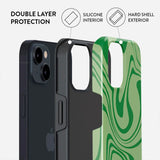 Burga iPhone 15 Tough Fashion Case - Funky Sensation