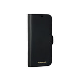 dbramante1928 New York 2-in-1 Flip Case - Genuine Leather - iPhone 15 Pro - Black