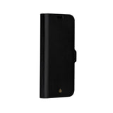 iPhone 14 Pro Max dbramante1928 New York 2-in-1 Genuine Leather Flip Case - Night Black