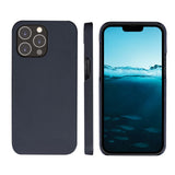 iPhone 14 Pro Max dbramante1928 New York 2-in-1 Genuine Leather Flip Case - Pacific Blue