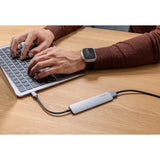 Epico 6-in-1 USB-C Adapter – Aluminium Design with 8K Resolution - Space Grey