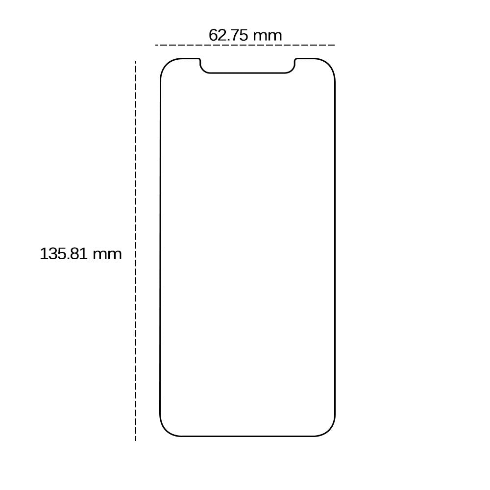 iPhone 11 Pro / X / XS TFO Screen Protector - Transparent