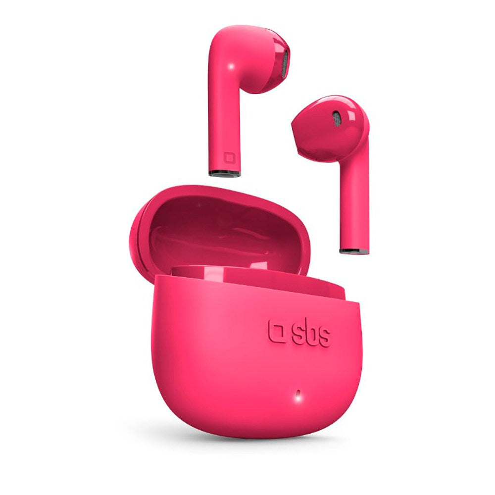 SBS One Color True Wireless In-Ear Headphones - Pink