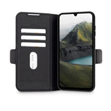 Samsung Galaxy A26 (5G) dbramante1928 Oslo Pro Slim Recycled Plastic Flip Case with Card Holder - Black