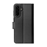 Samsung Galaxy A36 (5G) dbramante1928 Oslo Pro Slim Recycled Plastic Flip Case with Card Holder - Black