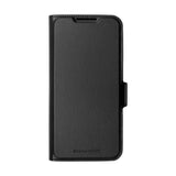 Samsung Galaxy S25 Edge dbramante1928 Oslo Pro Slim Recycled Plastic Flip Case with Card Holder - Black