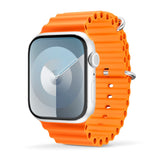 Apple Watch (42/44/SE/45/46/49mm) Epico Ocean Silicone Strap - Orange