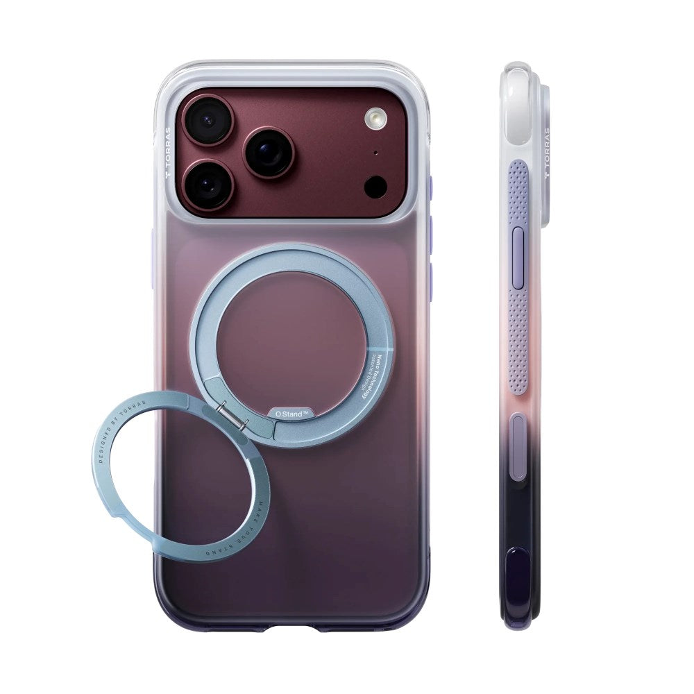 iPhone 18 Pro Max / 17 Pro Max TORRAS O3 Air Gradient Case - MagSafe Compatible - Sierra Dusk