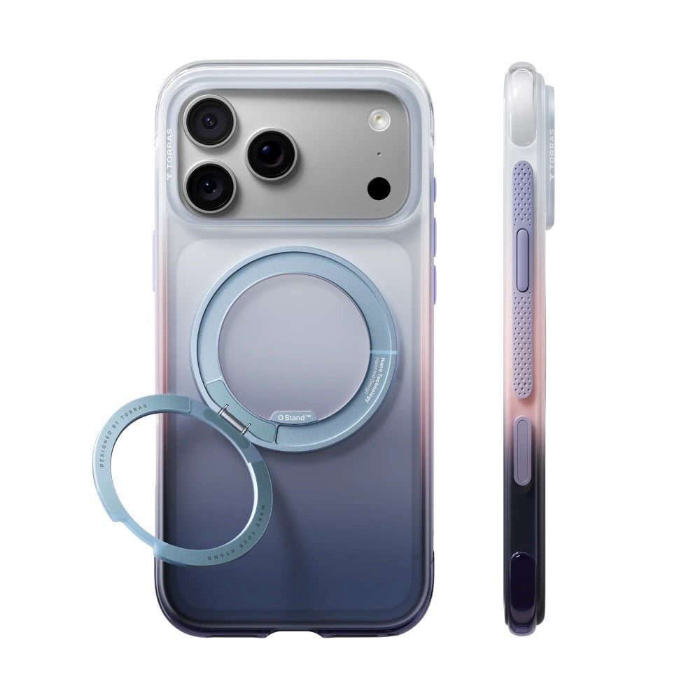 iPhone 18 Pro Max / 17 Pro Max TORRAS O3 Air Gradient Case - MagSafe Compatible - Sierra Dusk