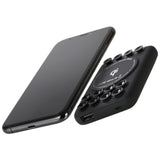 Deltaco 10W Powerbank with suction cups 5.000 mAh with 1 x USB-A / 1 x Qi wireless charger - Black