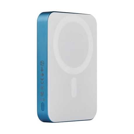PITAKA Qi2 Aramid Fiber PowerBank 10.000 mAh – MagSafe Compatible – Lucid Blue