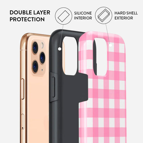 Burga iPhone 11 Pro Tough Fashion Case - Think Pink