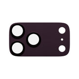 iPhone 18 Pro Max PanzerGlass FENDER Camera Lens Protection - Dark Cherry