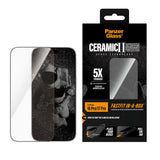 iPhone 18 Pro / 17 Pro PanzerGlass Ceramic Ultra-Wide Fit Screen Protector Glass – FastFit In-A-Box – Transparent