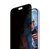 iPhone 18 Pro Max PanzerGlass Ultra Wide Fit Screen Protector Glass with FastFit In-A-Box - Privacy - Transparent