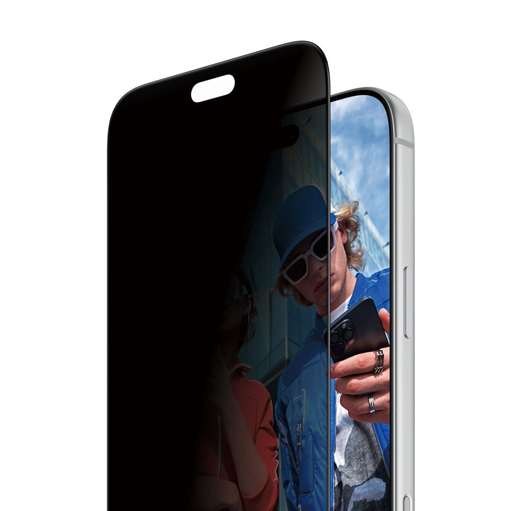 iPhone 18 Pro Max PanzerGlass Screen Protector Glass - Ultra Wide Fit with EasyAligner - Privacy - Transparent