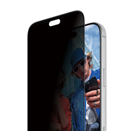 iPhone 18 Pro Max PanzerGlass Screen Protector Glass - Ultra Wide Fit with EasyAligner - Privacy - Transparent