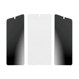 Samsung Galaxy S26+ (Plus) PanzerGlass 2-Way Privacy Screen Protection with FastFit In-A-Box - Transparent