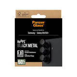 Samsung Galaxy S26 / S26+ (Plus) PanzerGlass Hoops - Camera Protection - Transparent / Black Edge