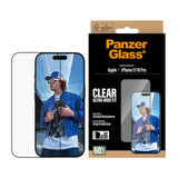 PanzerGlass iPhone 17 / 16 Pro Screen Protector Glass with EasyAligner - Ultra Wide Fit - Transparent
