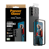 Samsung Galaxy S26 PanzerGlass Hoops 2-in-1 Bundle with EasyAligner / Screen Protection (UWF) / Hoops Camera Protection - Transparent