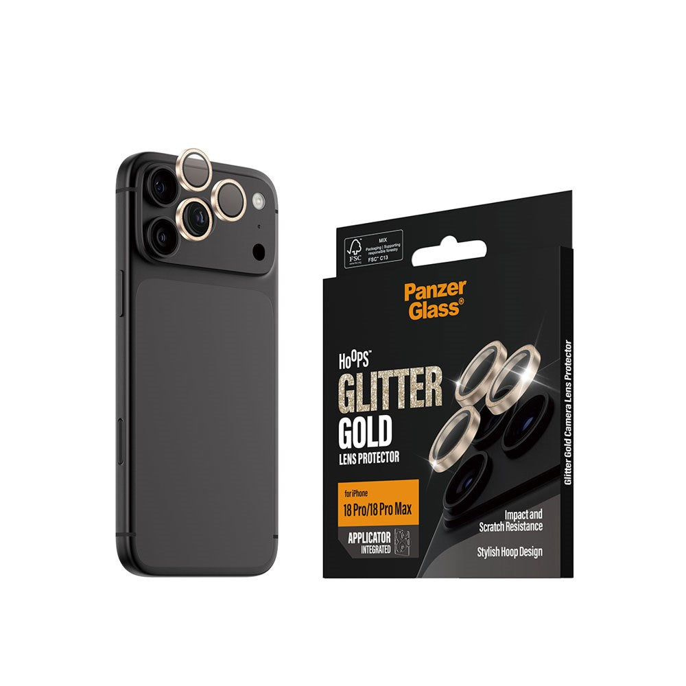 iPhone 18 Pro / Pro Max PanzerGlass Hoops - Camera Protection - Gold