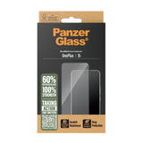 PanzerGlass OnePlus 15 Screen Protector Glass - Ultra Wide Fit - Transparent