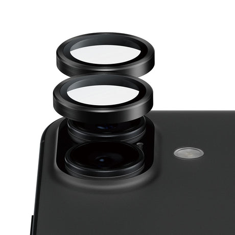 PanzerGlass iPhone 17 / 16 / 16 Plus Ceramic Hoops Camera Lens Protection with Installation Frame - Black