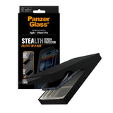 PanzerGlass iPhone 17 Pro Stealth Screen Protection - Ultra-Wide Fit - Transparent / Black Edge