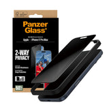 PanzerGlass iPhone 17 Pro Max 2-Way Privacy Screen Protection - Ultra-Wide Fit - Transparent