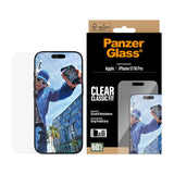 PanzerGlass iPhone 17 / 16 Pro Screen Protector Glass with EasyAligner - Classic Fit - Transparent