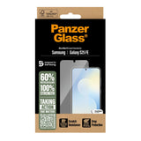 PanzerGlass Samsung Galaxy S25 FE Screen Protector Glass with EasyAligner - Ultra Wide Fit - Transparent