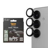 Samsung Galaxy S25+ (Plus) PanzerGlass Ceramic Hoops - Camera Protection - Transparent / Black