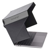 MacBook 12-14" Philbert Hood w. Sunscreen & Integrated Privacy - Ultra Slim - Black